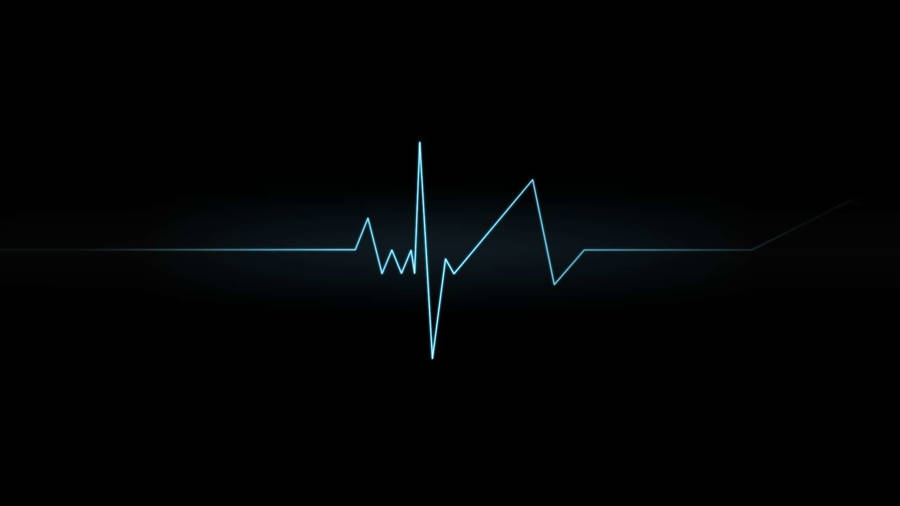 Abstract Seamless Heartbeat Wallpaper