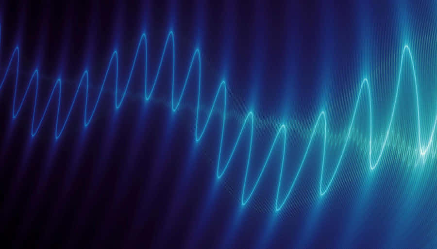 Abstract Sound Waves Background Wallpaper