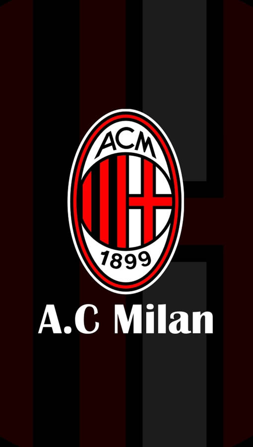 Ac Milan Dark Wallpaper