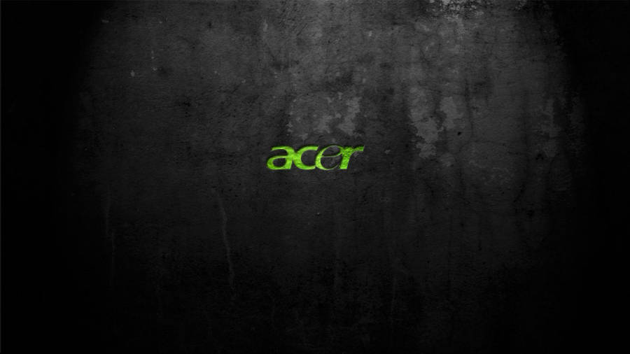 Acer Logo On Dark Background Wallpaper