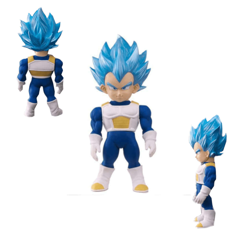 Achieving Super Saiyan Blue With Vegeta Wallpaper