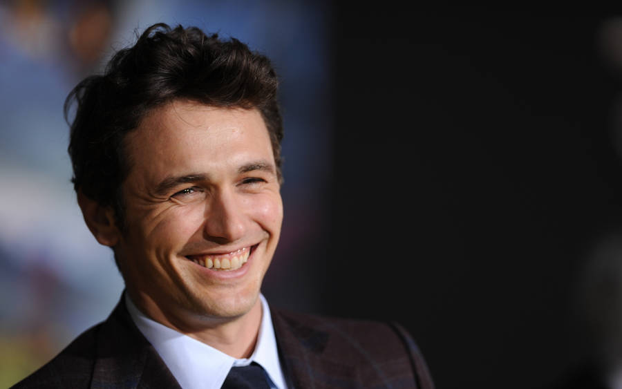 Actor James Franco Smiling Wallpaper