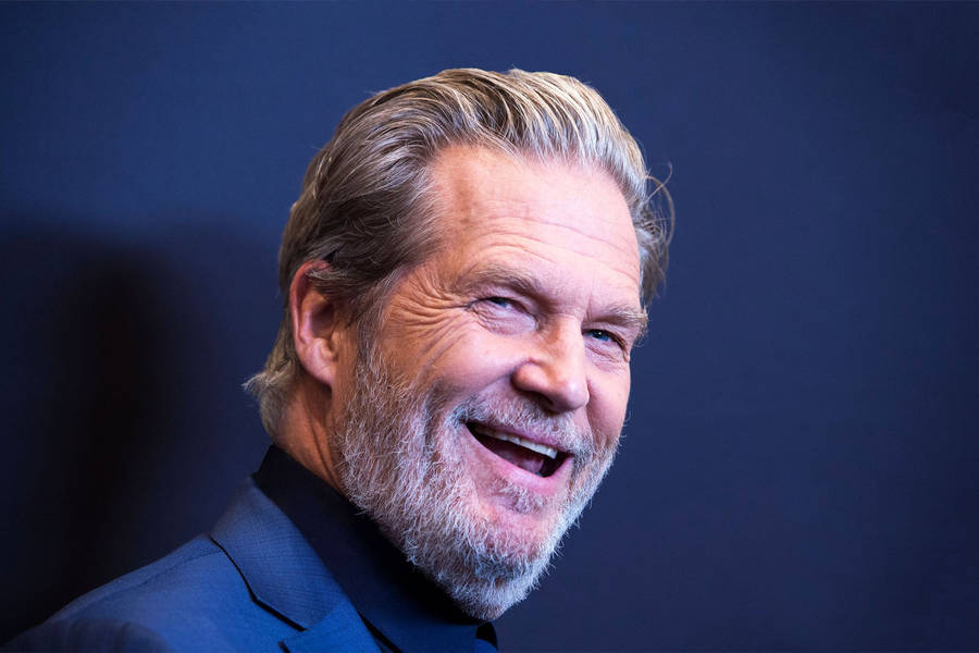 Actor Jeff Bridges Smiling Wallpaper