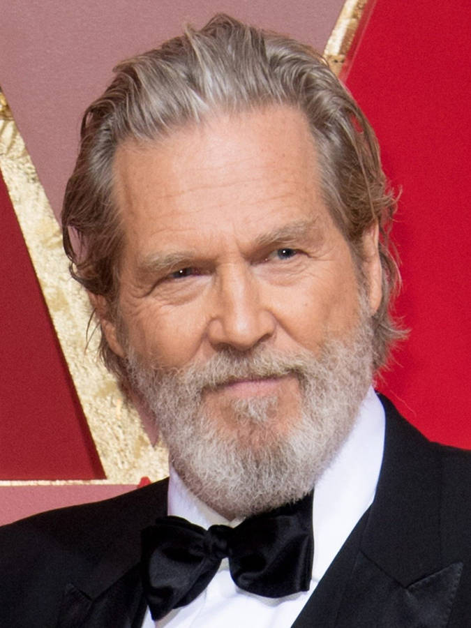 Actor Jeff Bridges With Bowtie Wallpaper