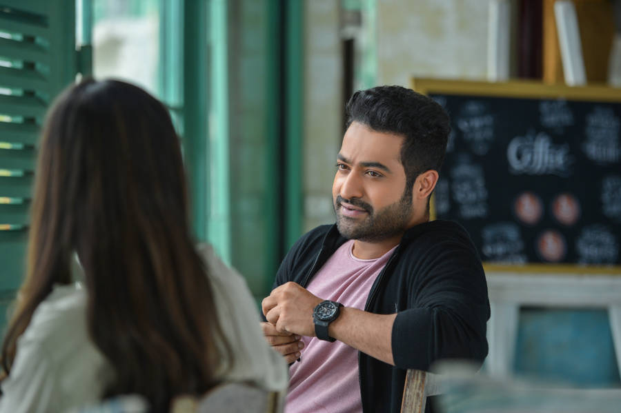 Actor Jr Ntr In Cardigan Wallpaper