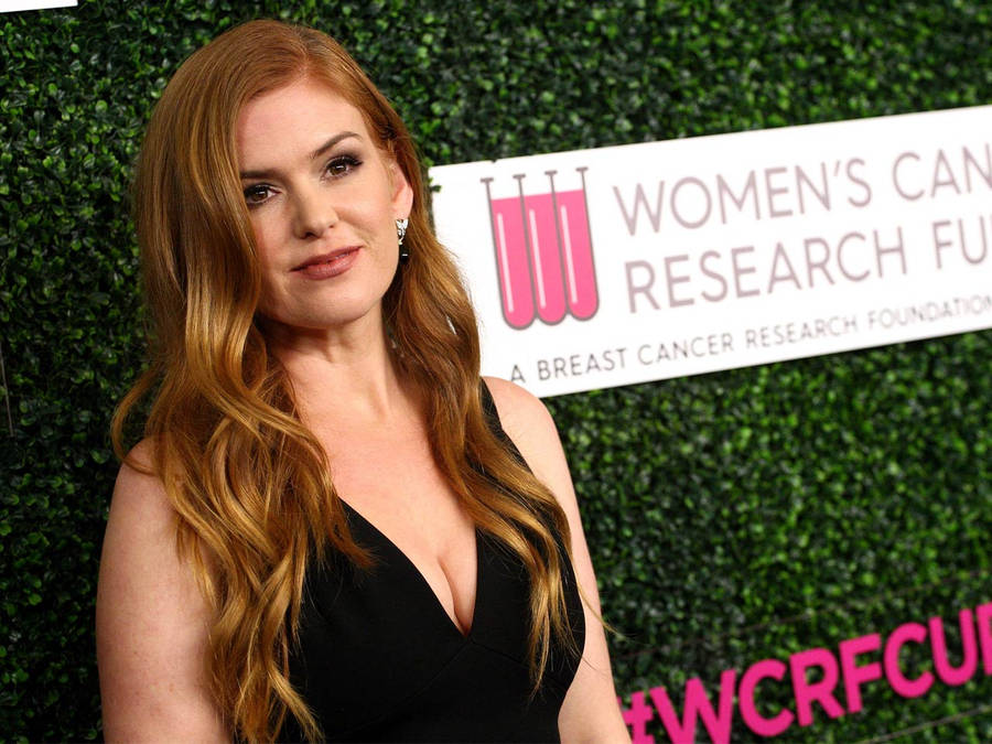 Actress Isla Fisher Wcrf An Unforgettable Evening Wallpaper