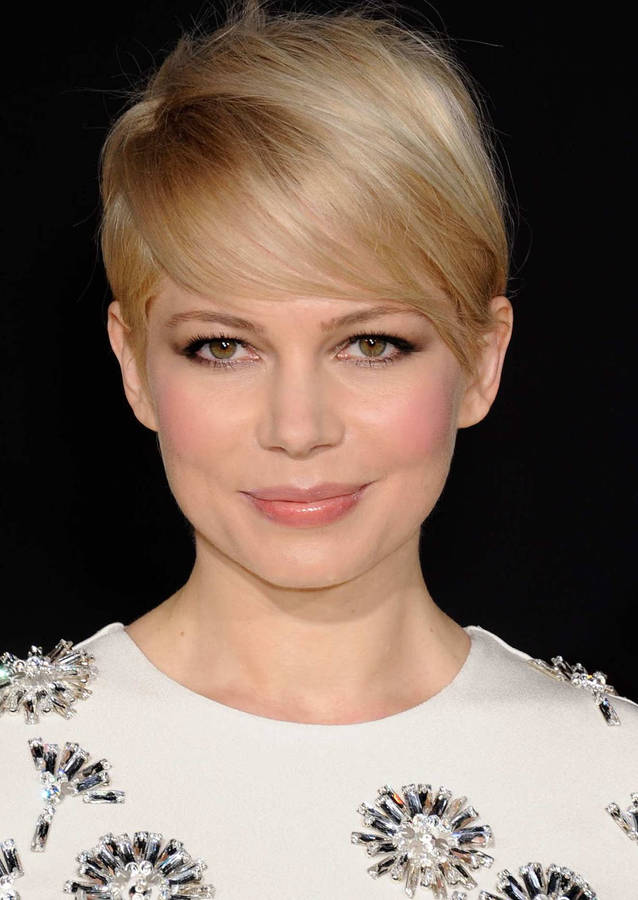 Actress Michelle Williams Pixie Hair Wallpaper