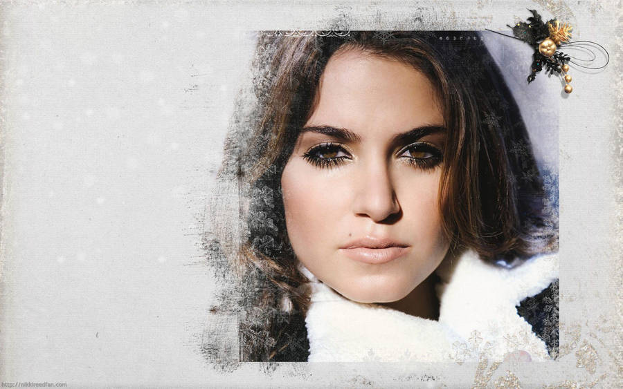 Actress Nikki Reed Poster Wallpaper