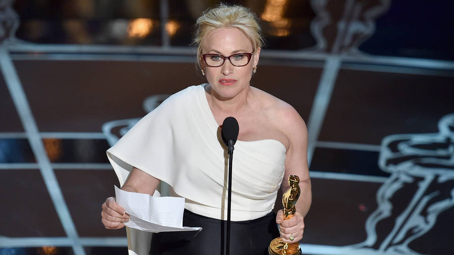 Actress Patricia Arquette Boyhood Oscar Winner Wallpaper