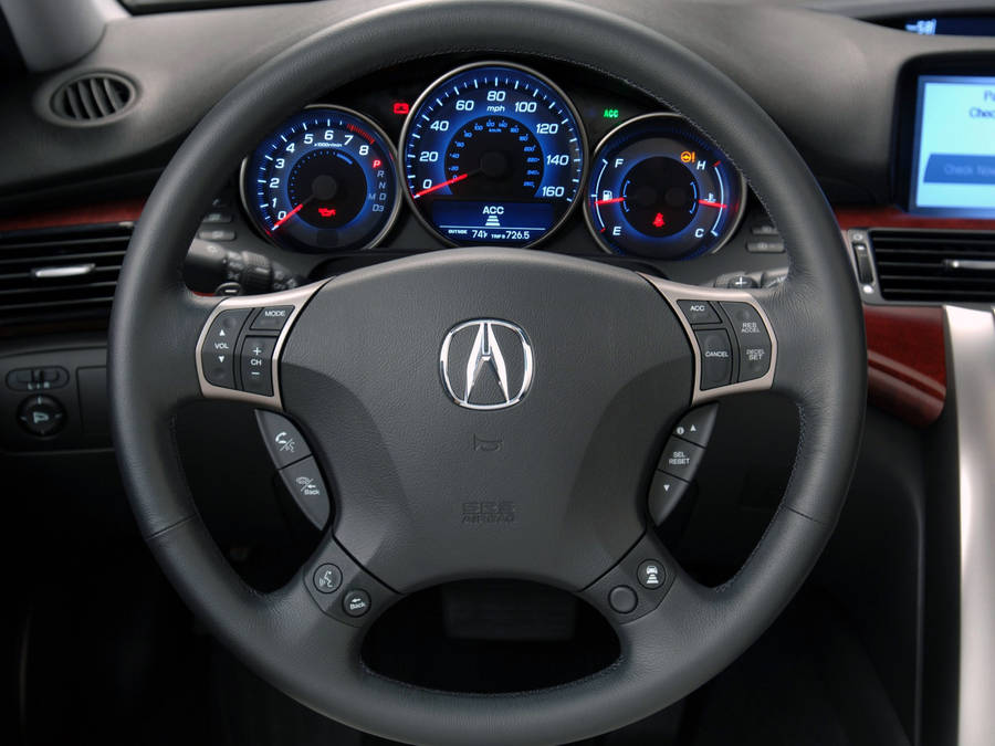 Acura Rl, Interior, Steering Wheel, Speedometer Wallpaper