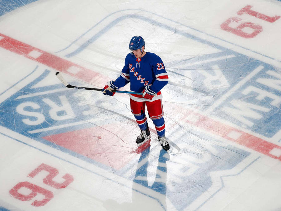 Adam Fox New York Rangers Madison Square Garden Wallpaper