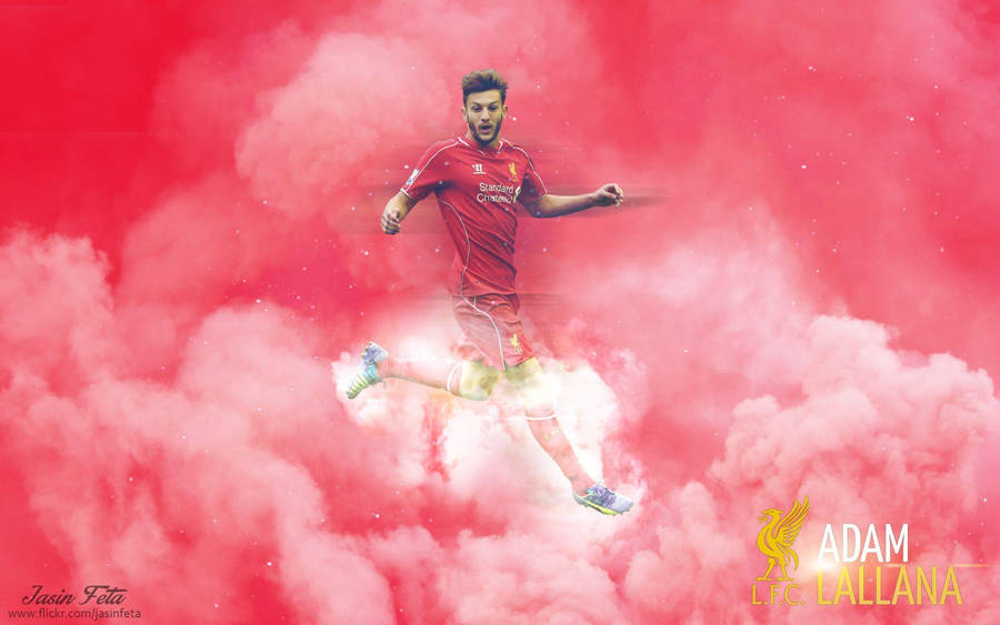 Adam Lallana Cool Smokey Wallpaper