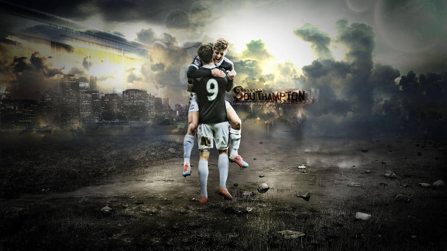 Adam Lallana Dark Cloudy Wallpaper