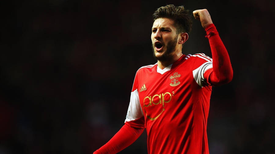 Adam Lallana Proud Fist Pump Wallpaper