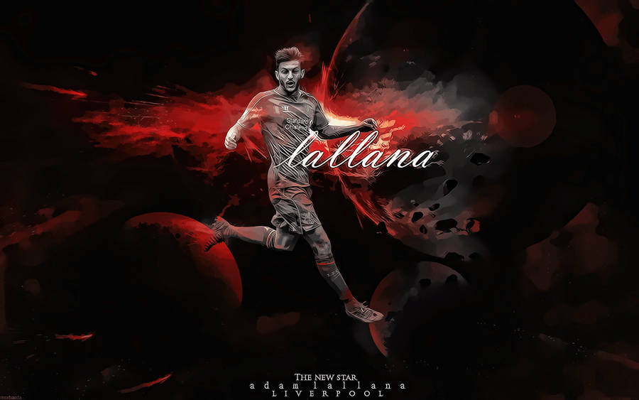 Adam Lallana The New Star Wallpaper