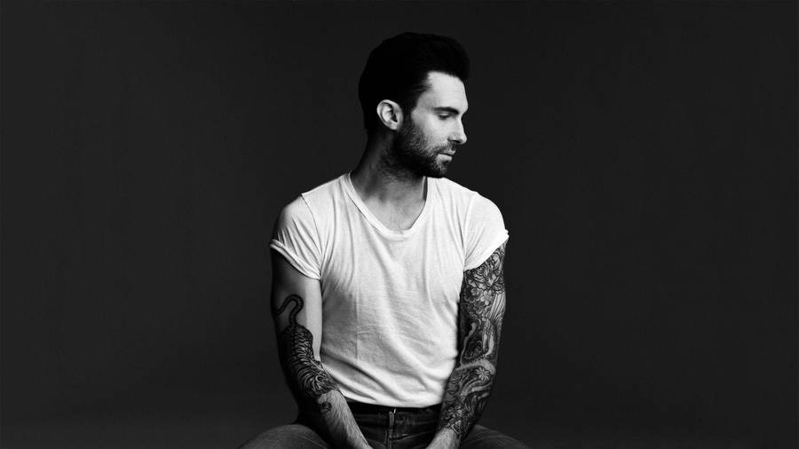 Adam Levine Side Profile Wallpaper