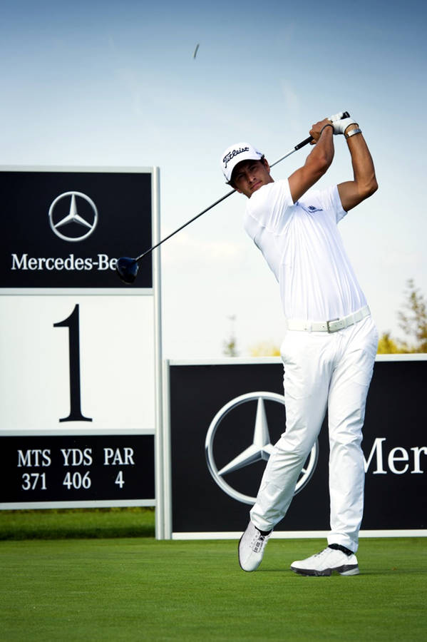 Adam Scott Mercedes Benz Number 1 Wallpaper