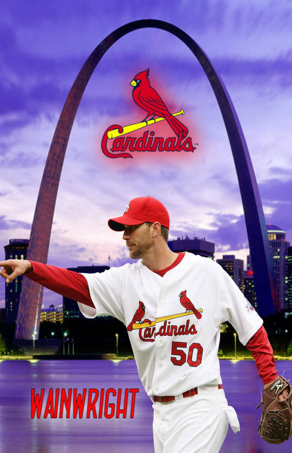 Adam Wainwright Purple Sky Wallpaper