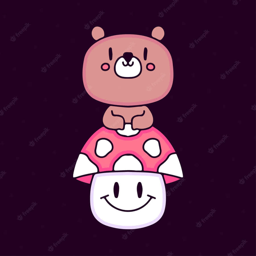 Add Some Fun To Your Life With Gloomy Bear Wallpaper