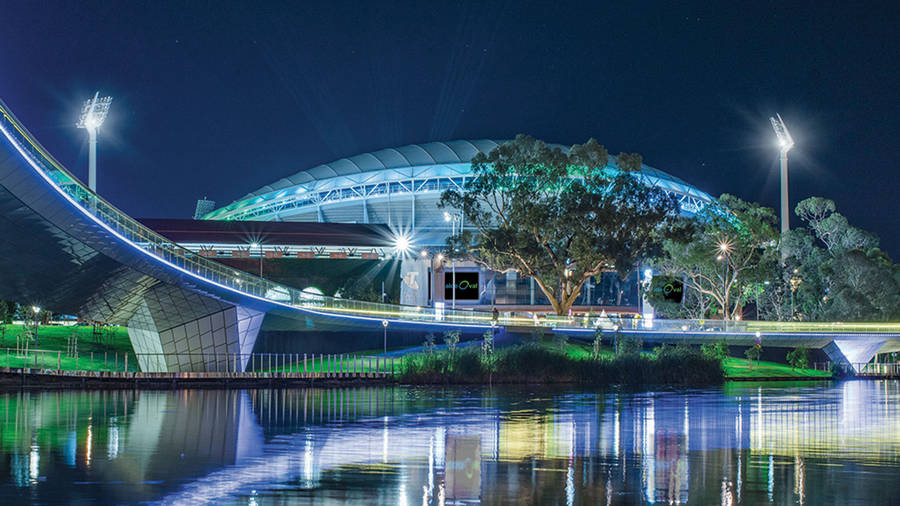 Adelaide Australia River Torrens Footbridge Wallpaper