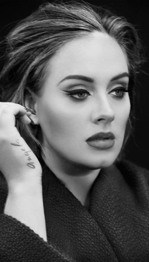 Adele Hand Tattoo Wallpaper