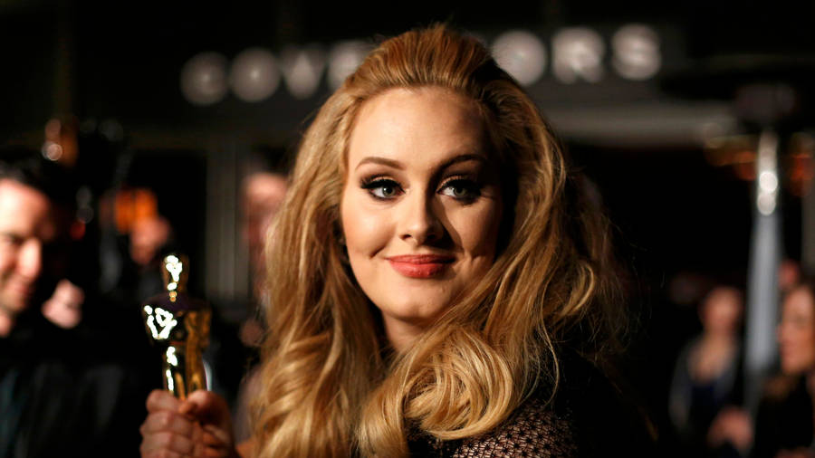 Adele Oscars Award Wallpaper