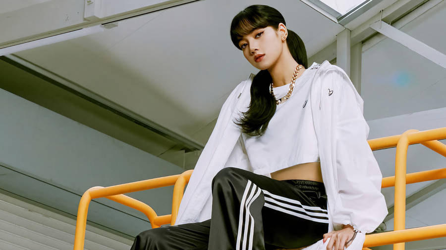 Adidas Activewear Campaign With Lisa Blackpink Hd Wallpaper