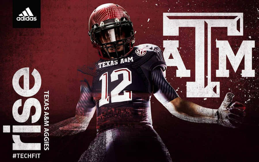 Adidas Ad For Texas Am Football Wallpaper