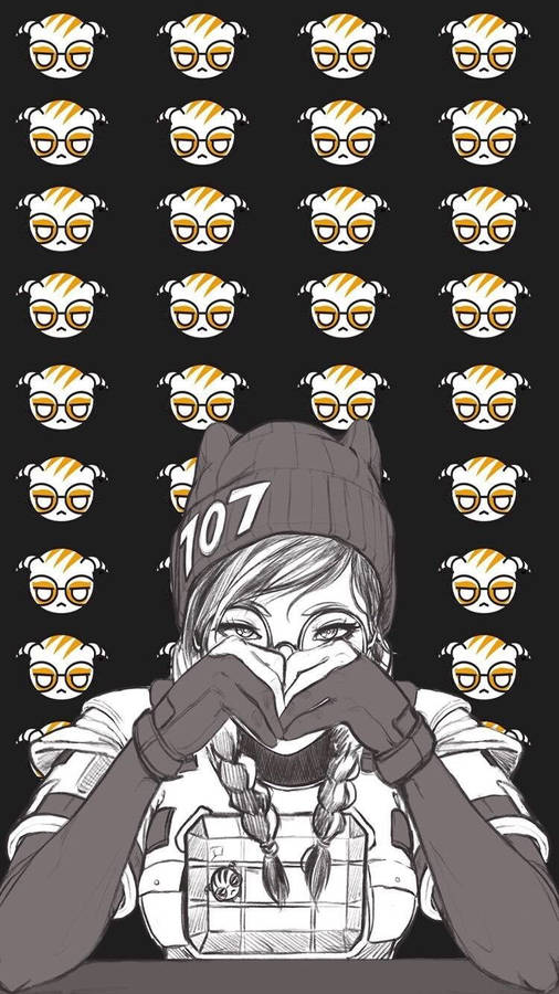 Adorable Art Of Dokkaebi Rainbow Six Siege Wallpaper