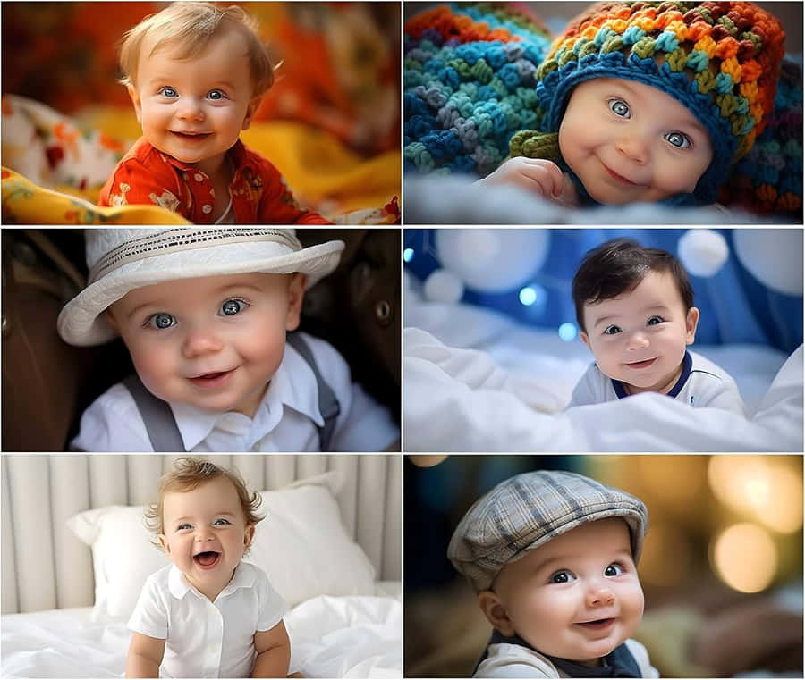 Adorable_ Babies_ Collage Wallpaper