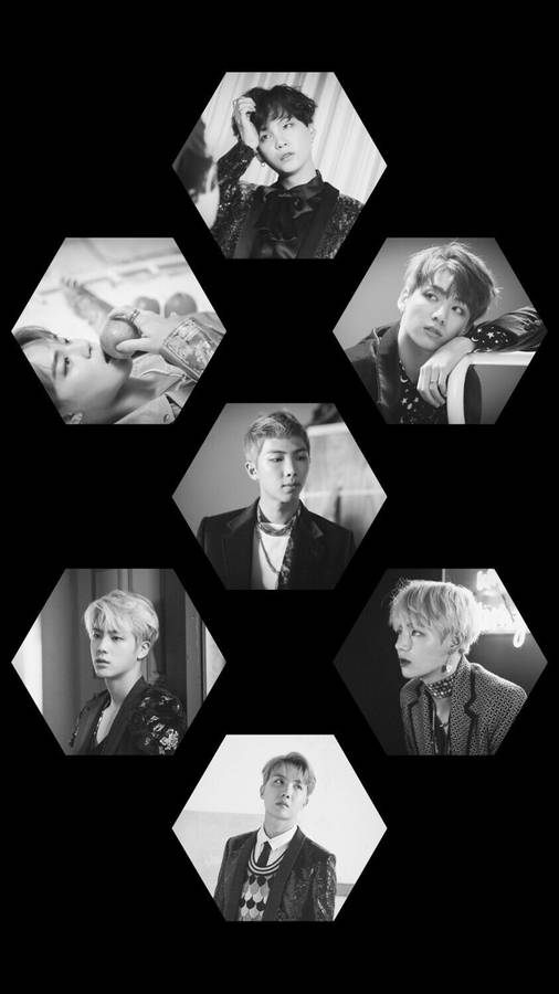 Adorable Bts Phone Wallpaper Collage Wallpaper