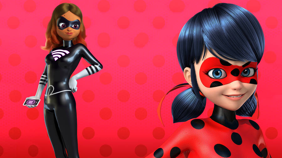 Adorable Miraculous Ladybug Poster Wallpaper