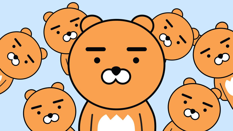 Adorable Ryans Kakao Friends Wallpaper