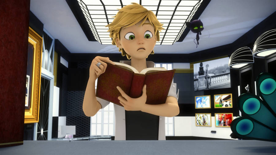 Adrien Agreste Volpina Episode Wallpaper