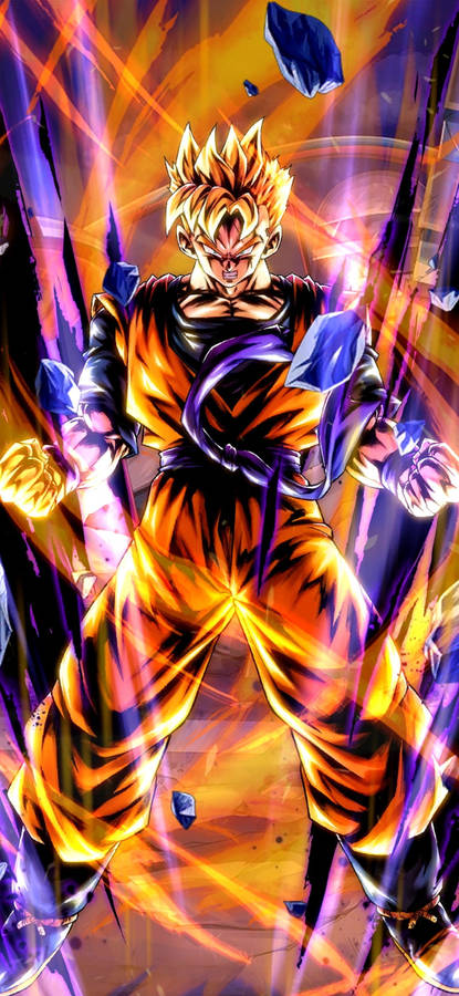 Adult Gohan Super Saiyan 2 Digital Art Wallpaper