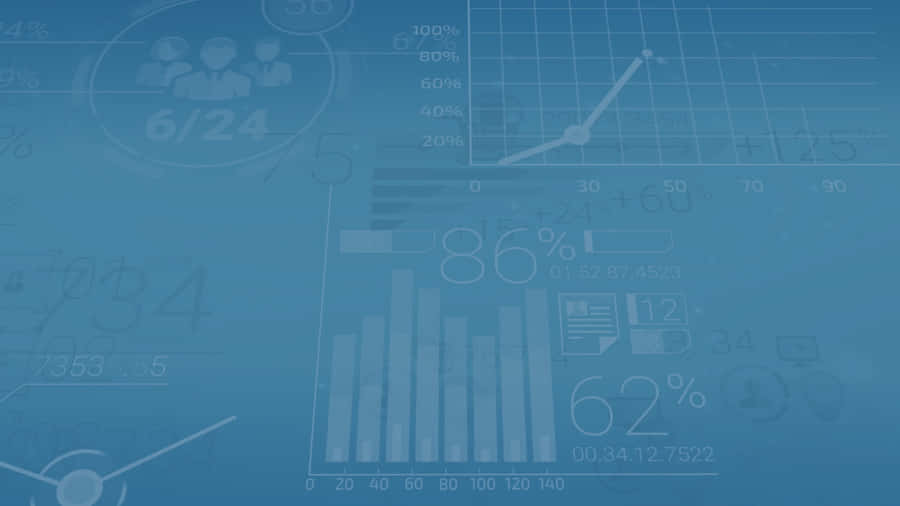 Advanced Marketing Analytics On A Desktop Wallpaper