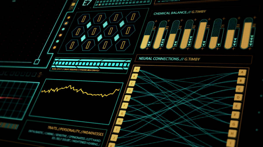 Advanced Medical Database Interface Wallpaper