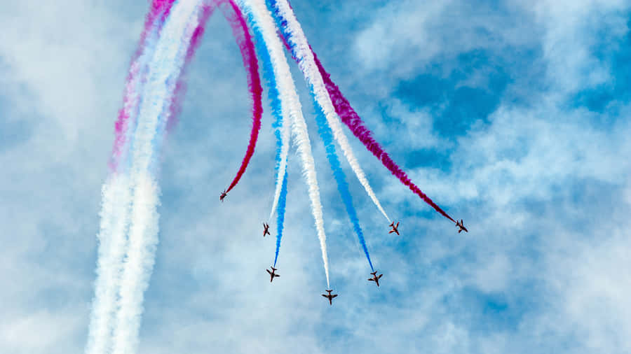 Aerial_ Acrobatics_ Display Wallpaper