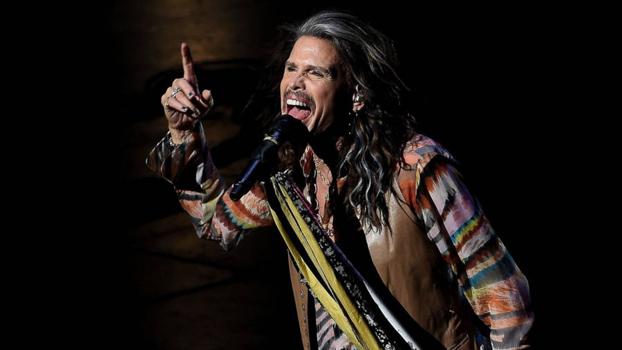 Aerosmith Rock Band Steven Tyler Concert Tour Wallpaper