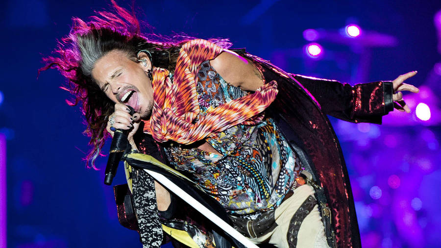 Aerosmith Rock Band Steven Tyler Style Wallpaper