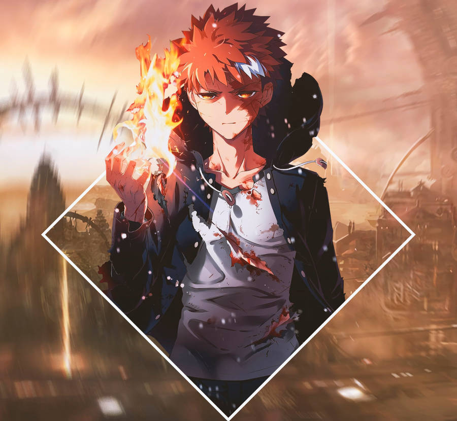 Aesthetic Anime Boy Icon Shirou Emiya Wallpaper