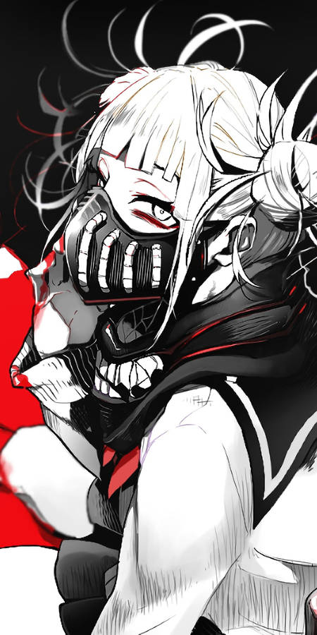 Aesthetic Anime Girl - Himiko Toga For Iphone Wallpaper Wallpaper