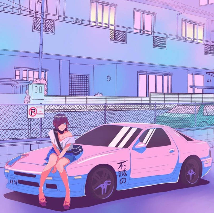 Aesthetic Anime Jdm Car Wallpaper