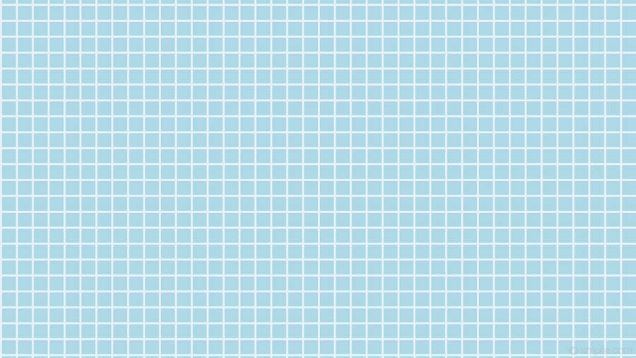 Aesthetic Baby Blue Grid Wallpaper