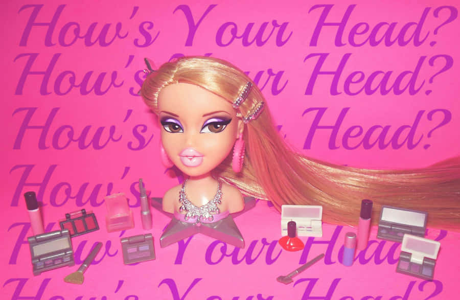 Aesthetic Bratz Doll How's Your Head Wallpaper