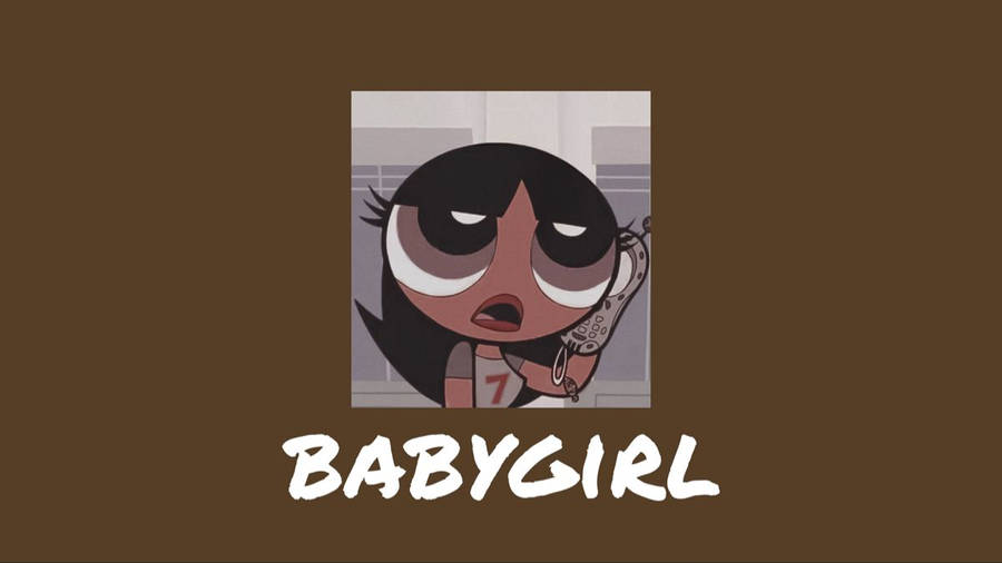 Aesthetic Cartoon Network Powerpuff Buttercup Wallpaper