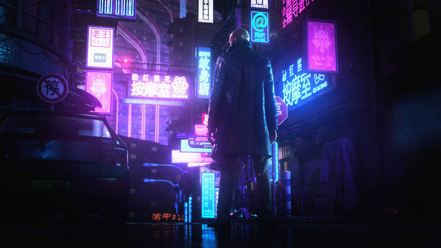 Aesthetic Chongqing Hitman Iii Wallpaper