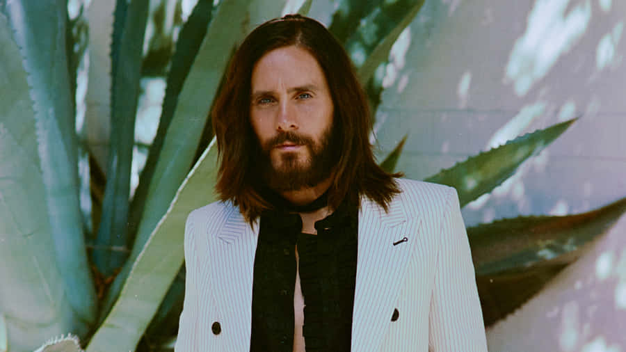 Aesthetic Close-up Of Actor Jared Leto Wallpaper