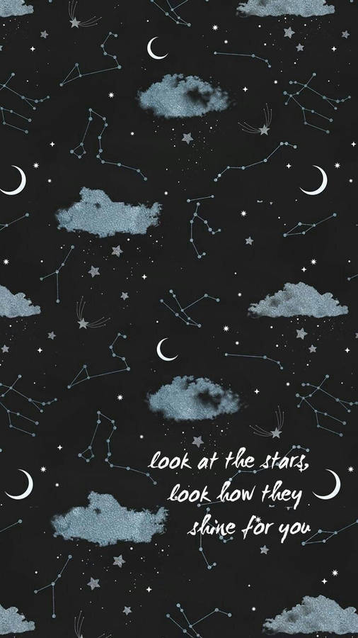 Aesthetic Constellation For Iphone Wallpaper