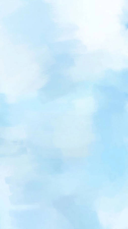 Aesthetic Cute Pastel Blue Wallpaper